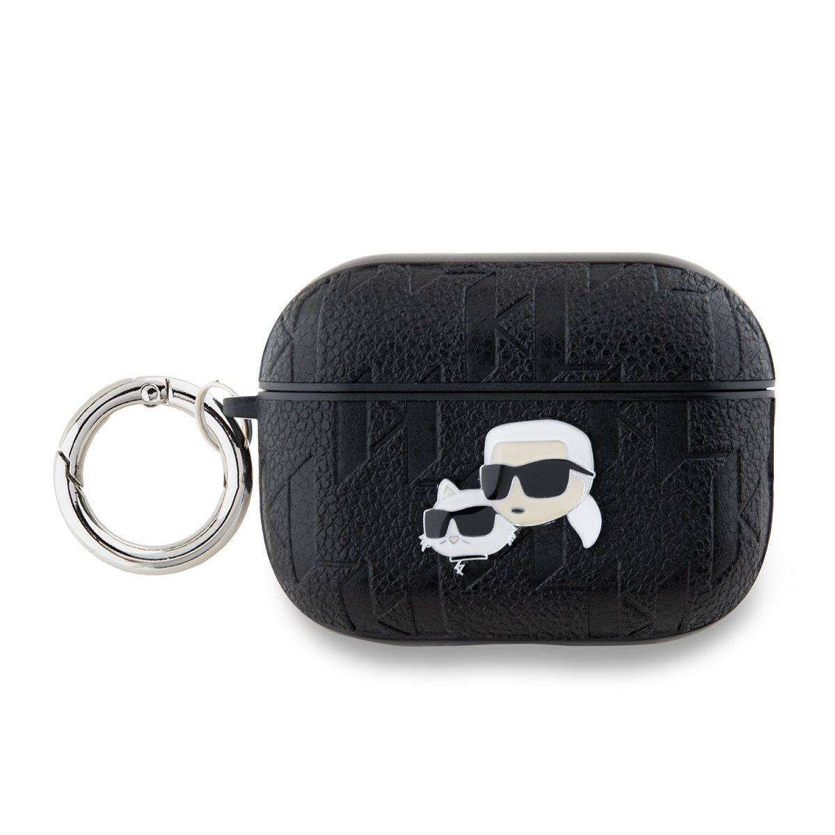 Karl Lagerfeld PU Embossed Karl and Choupette Heads Pouzdro - pohled 4