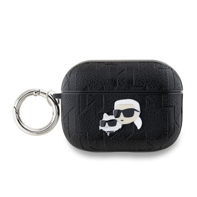 Karl Lagerfeld PU Embossed Karl and Choupette Heads Pouzdro - pohled 4