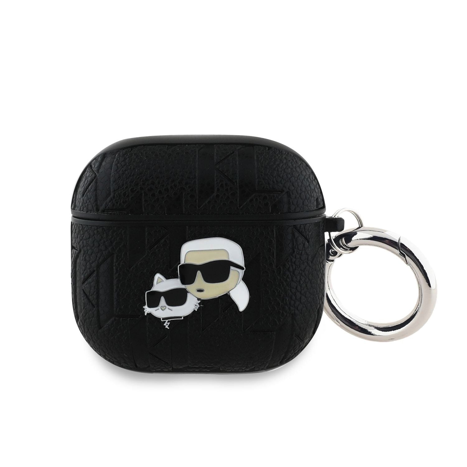 Karl Lagerfeld PU Embossed Karl and Choupette Heads Pouzdro - pohled 5