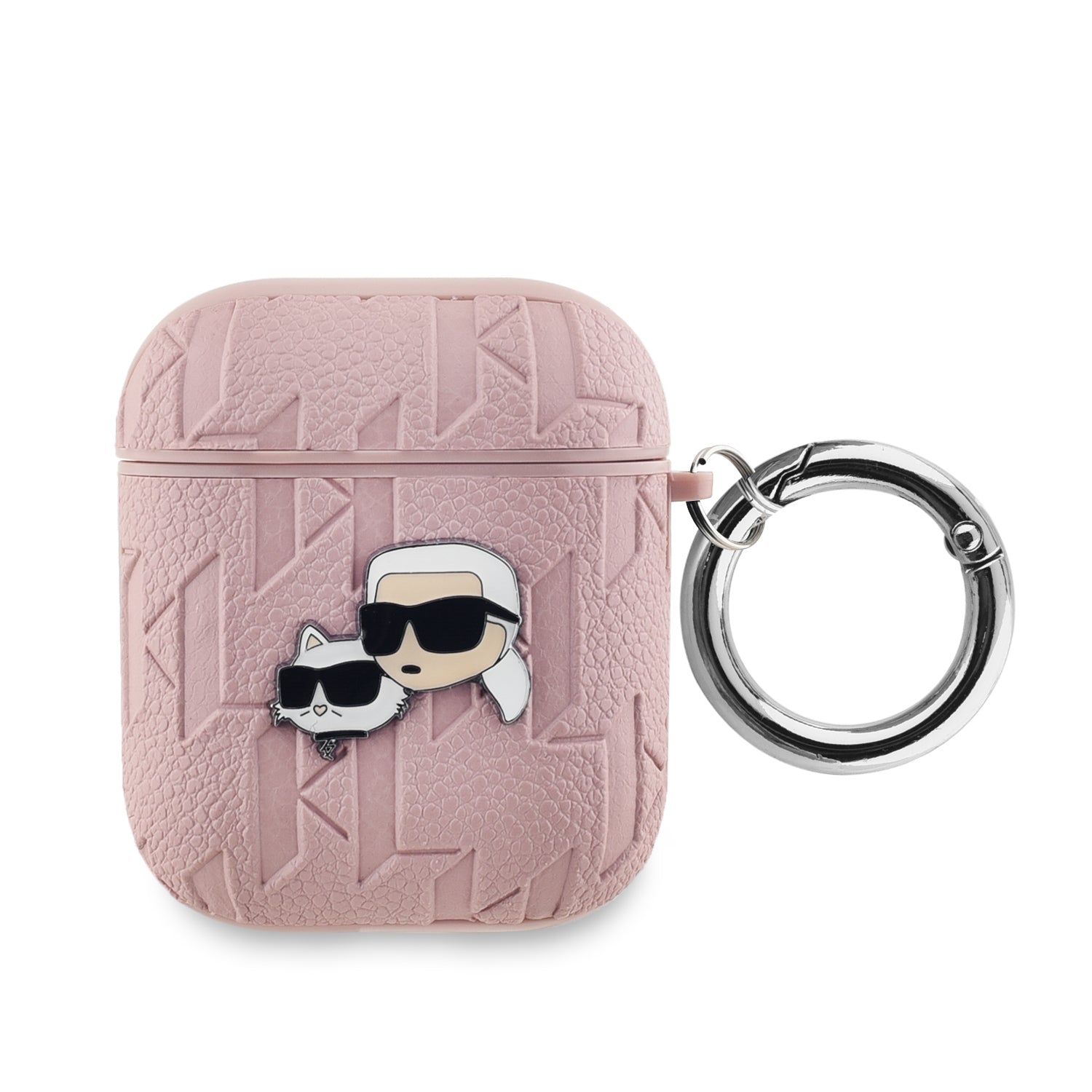 Karl Lagerfeld PU Embossed Karl and Choupette Heads Pouzdro - pohled 8