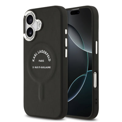 Karl Lagerfeld PU RSG Logo MagSafe Zadní Kryt