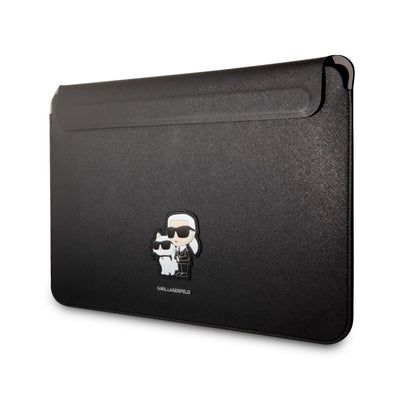 Karl Lagerfeld Saffiano Karl and Choupette Obal na Notebook 13/14" - pohled 4