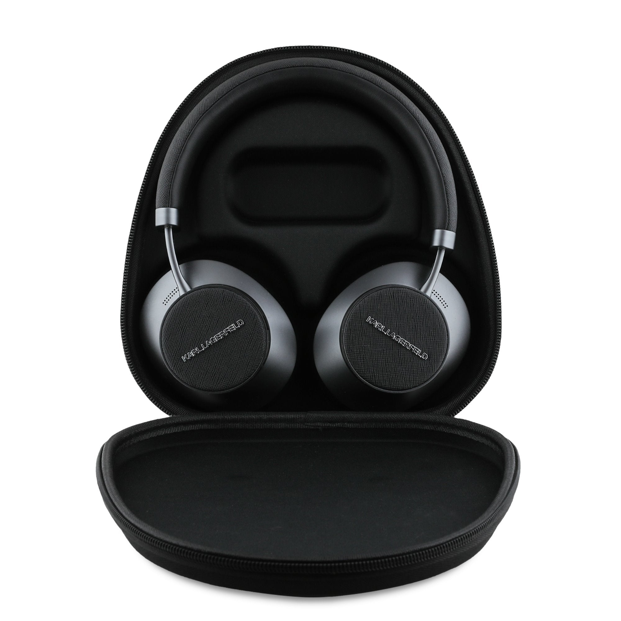 Karl Lagerfeld Saffiano Metal Logo ANC/ENC Bezdrátová Sluchátka