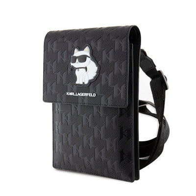 Karl Lagerfeld Saffiano Monogram Choupette NFT Taška na Telefon - pohled 5