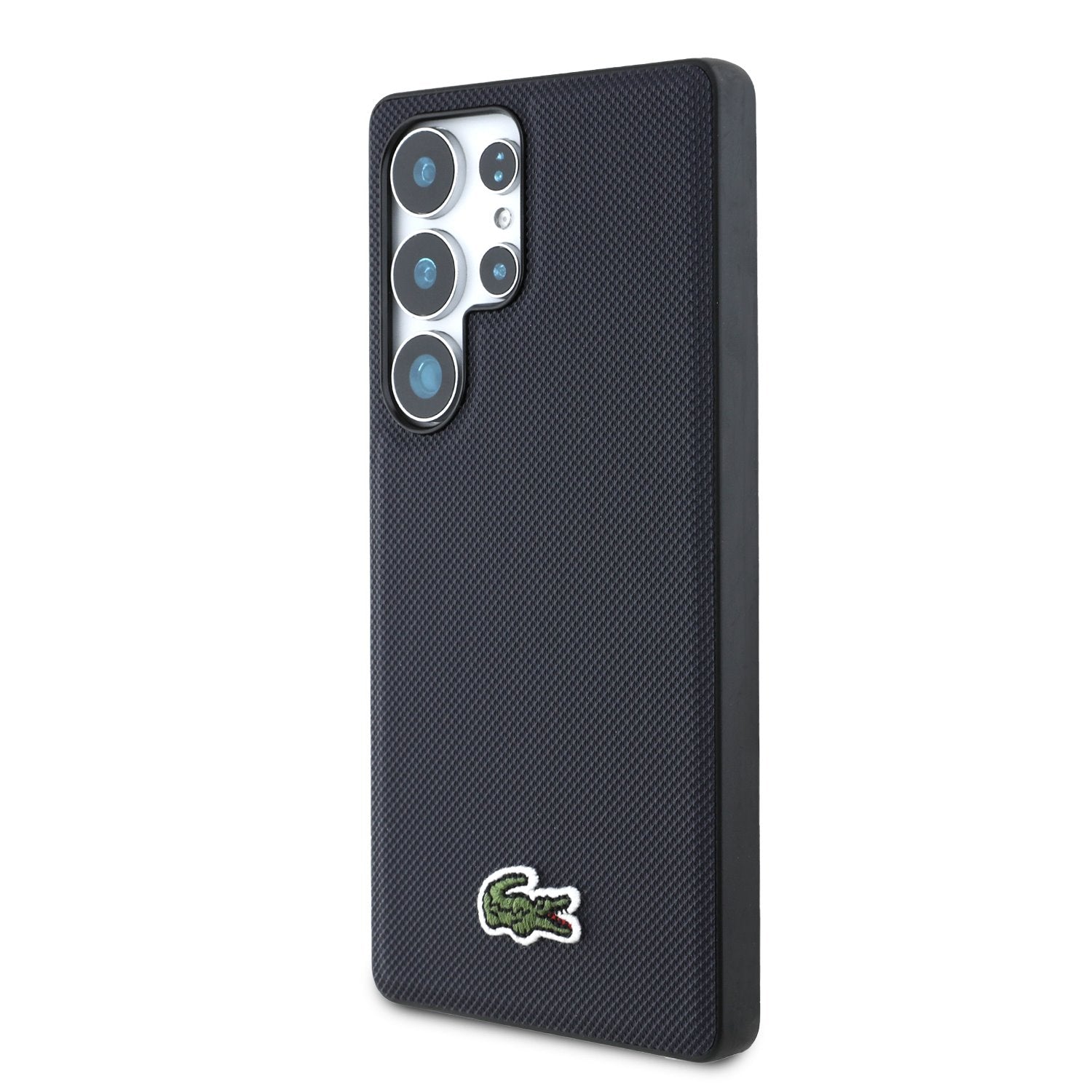 Lacoste MagSafe kryt na Samsung - Iconic Petit Pique Woven Logo