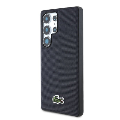 Lacoste MagSafe kryt na Samsung - Iconic Petit Pique Woven Logo