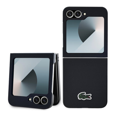 Lacoste MagSafe kryt na Samsung - Iconic Petit Pique Woven Logo