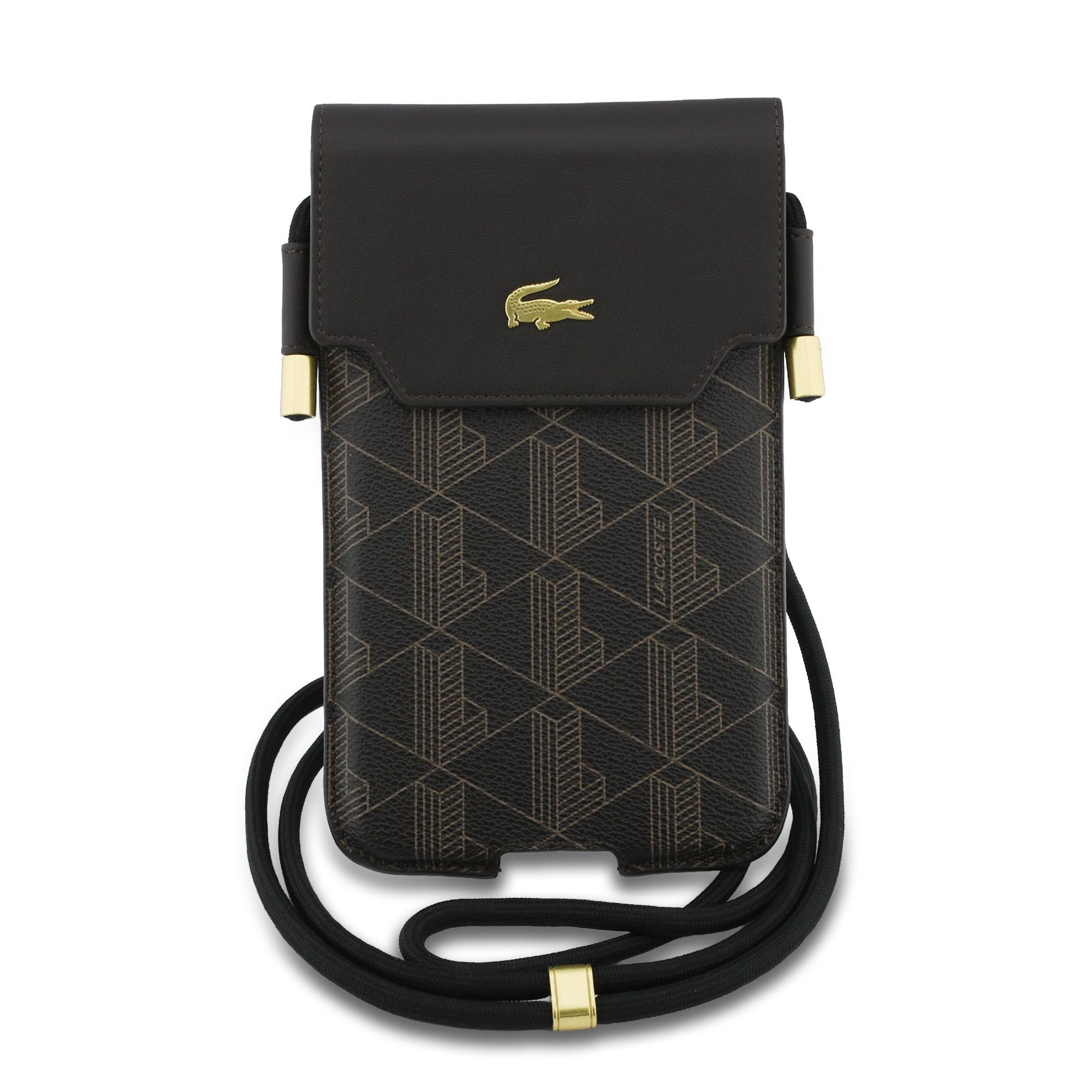 Lacoste PVC Blend Monogram Metal Logo Kapsa na Telefon XL - pohled 2