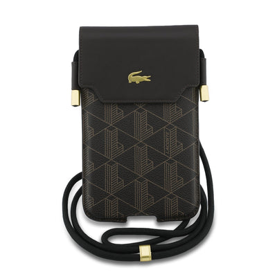 Lacoste PVC Blend Monogram Metal Logo Kapsa na Telefon XL - pohled 2
