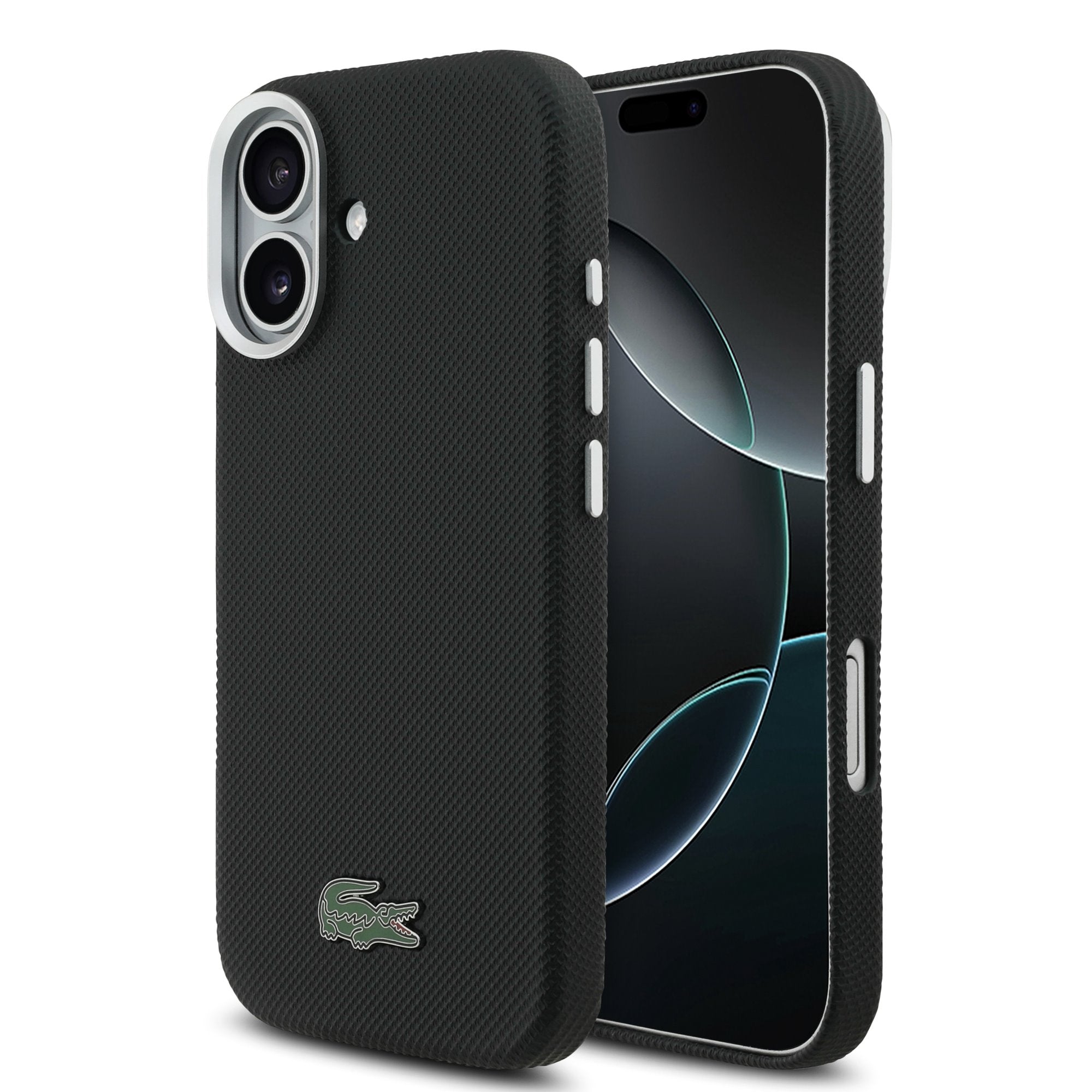 Lacoste PVC Iconic Petit Pique Metal Logo MagSafe Zadní Kryt