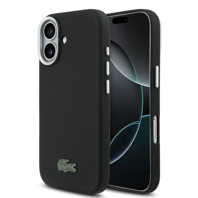 Lacoste PVC Iconic Petit Pique Metal Logo MagSafe Zadní Kryt