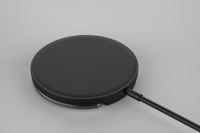 MagSafe 15W bezdrátová nabíječka se stojánkem FIXED černá - pohled 4