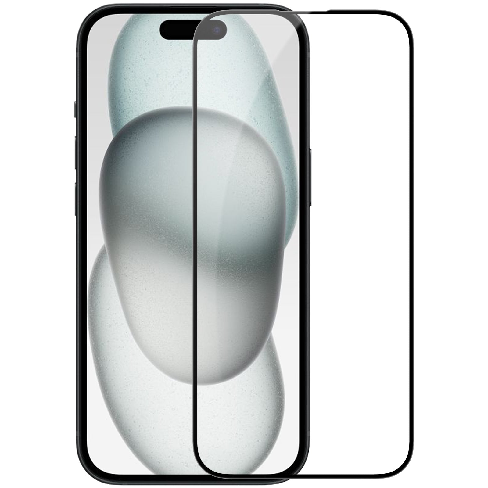 Nillkin Tvrzené Sklo 2.5D Black - pohled 3