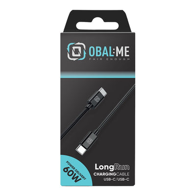 OBAL:ME LongRun USB-C na USB-C kabel 60W - pohled 3