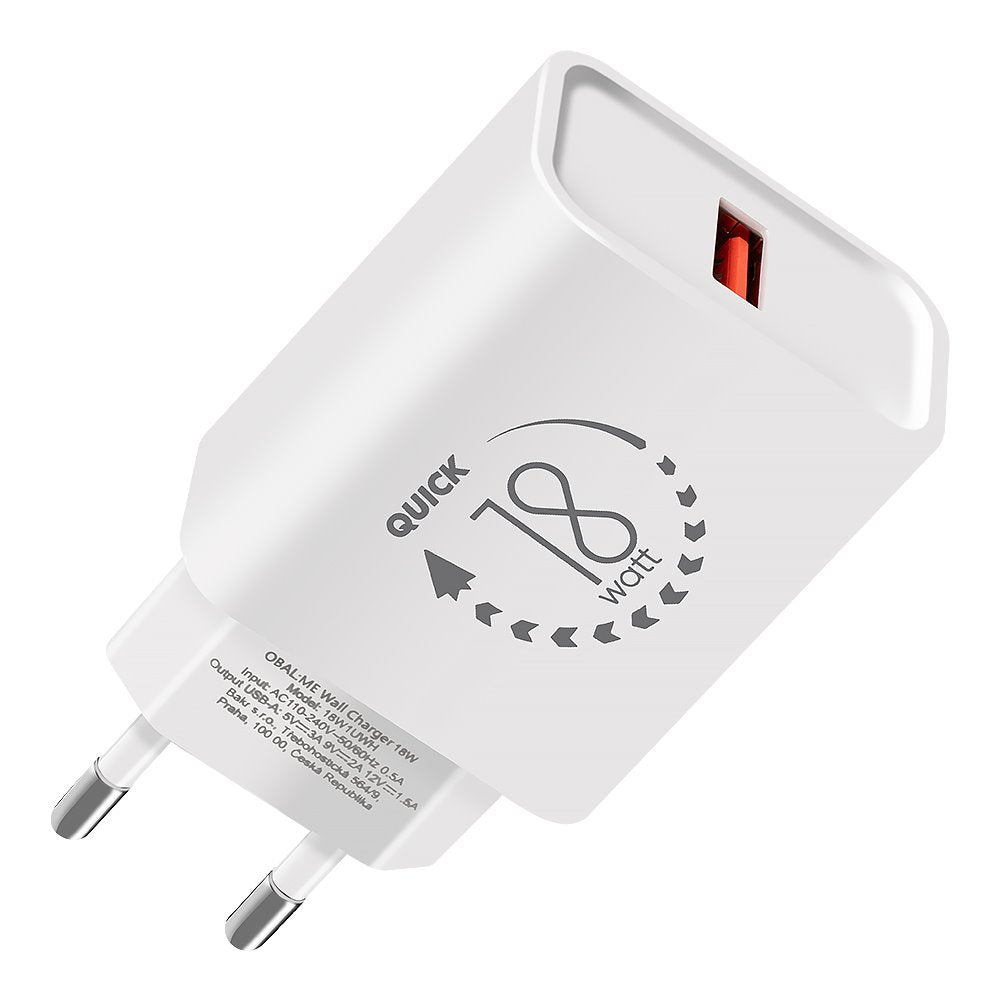 OBAL:ME Cestovní Nabíječka USB-A 18W - pohled 1