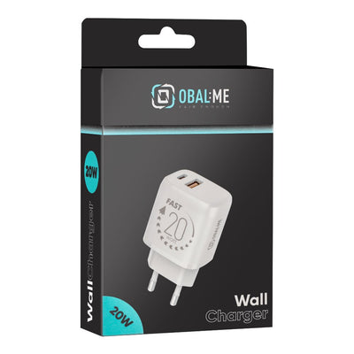 OBAL:ME Cestovní Nabíječka USB-A + USB-C 20W - pohled 5