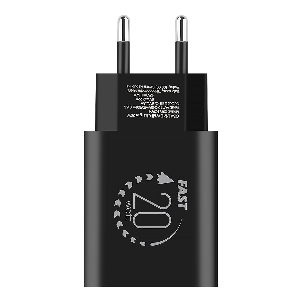 OBAL:ME Cestovní Nabíječka USB-C 20W - pohled 2