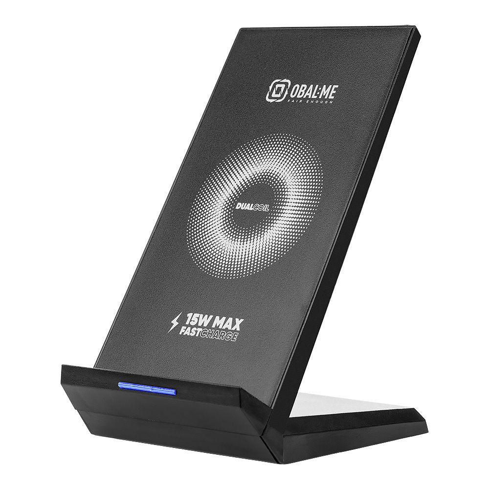 OBAL:ME StandCharger Bezdrátový Nabíjecí Stojánek 15W - pohled 3