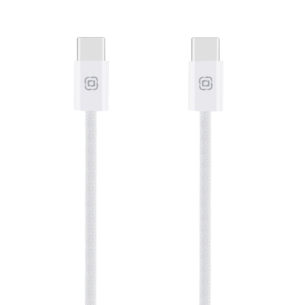 Pletený kabel USB-C na USB-C 60W 1m
