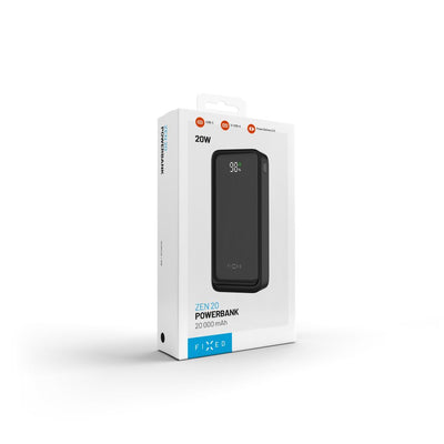 Powerbanka FIXED 20 000 mAh s LCD displejem PD 20W - pohled 3