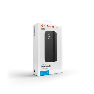 Powerbanka FIXED 30 000 mAh s LCD displejem PD 20W - pohled 6