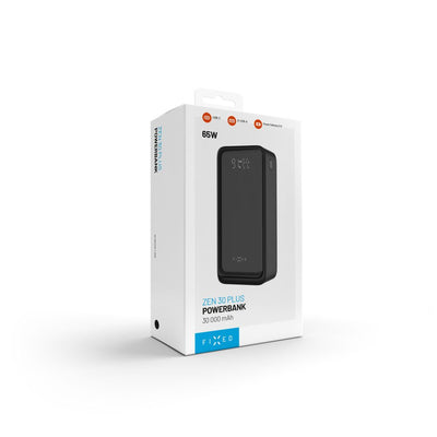 Powerbanka FIXED 30 000 mAh s LCD displejem PD 65W - pohled 3