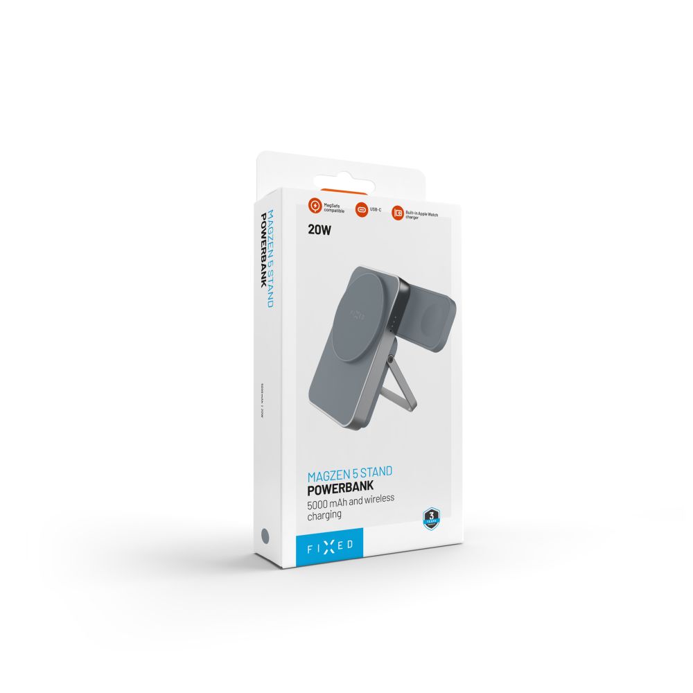 Powerbanka MagSafe FIXED se stojánkem 5 000 mAh - pohled 6