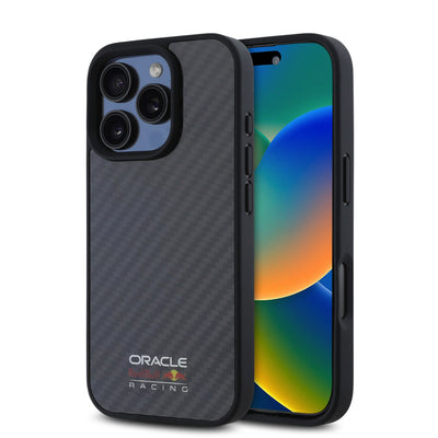 Red Bull MagSafe karbonový kryt na iPhone – Shiny Logo