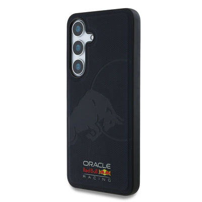 Red Bull MagSafe kožený kryt na Samsung - Meshed Debossed Logo