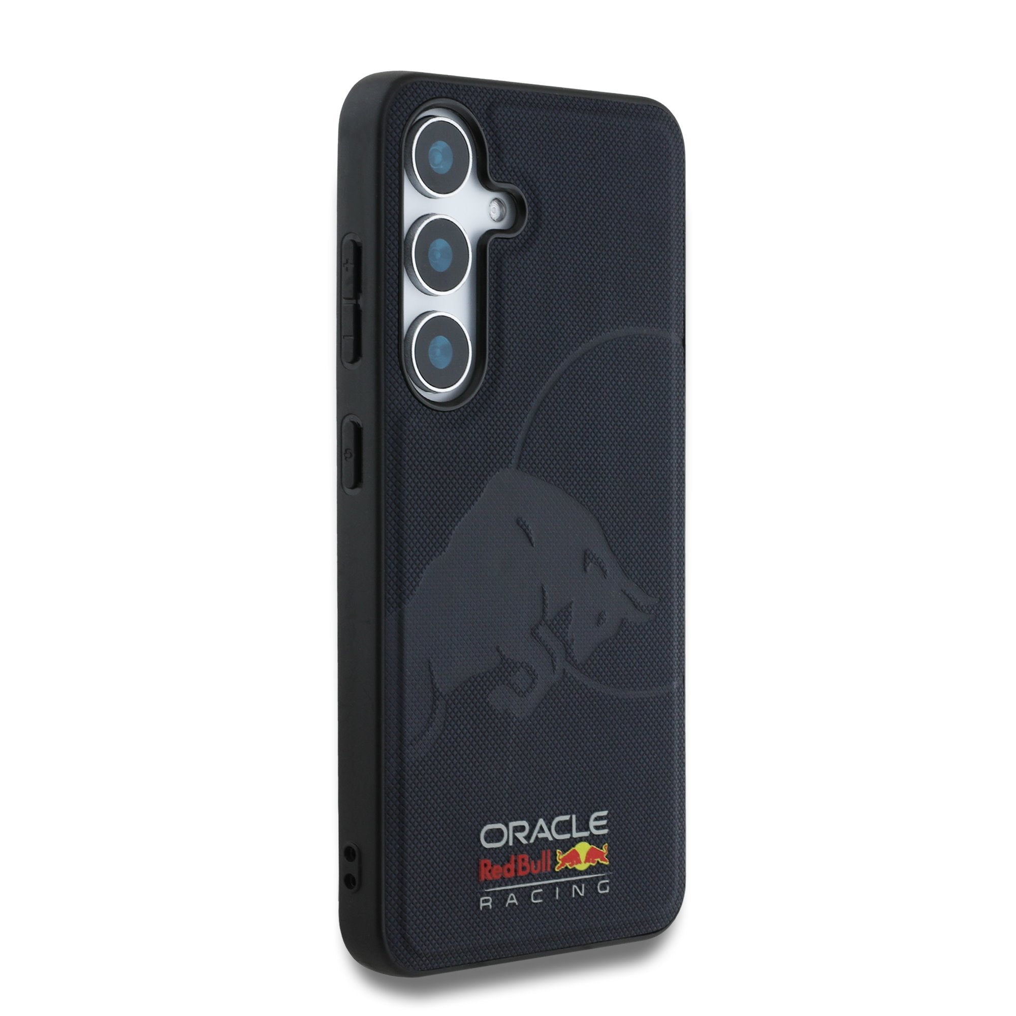 Red Bull MagSafe kožený kryt na Samsung - Meshed Debossed Logo