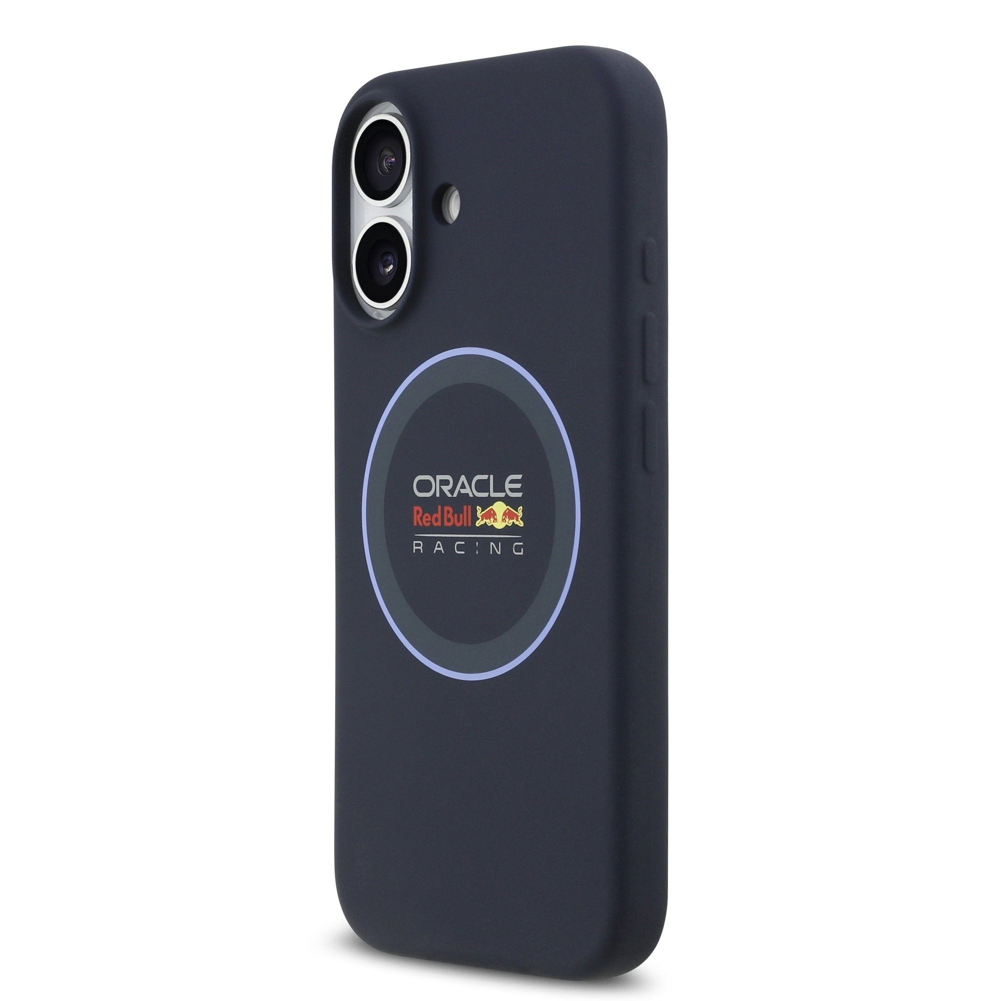 Red Bull MagSafe silikonový kryt na iPhone – Blue Ring - pohled 1