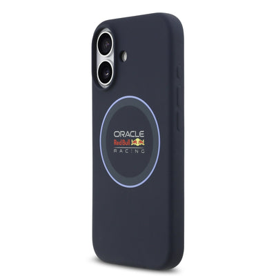 Red Bull MagSafe silikonový kryt na iPhone – Blue Ring - pohled 1