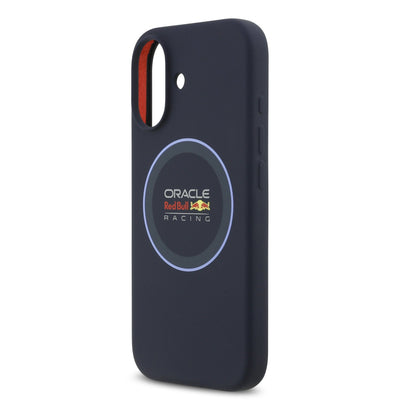Red Bull MagSafe silikonový kryt na iPhone – Blue Ring - pohled 4