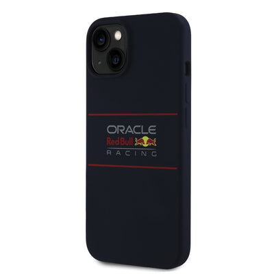 Red Bull MagSafe silikonový kryt na iPhone – Horizontal Logo - pohled 1