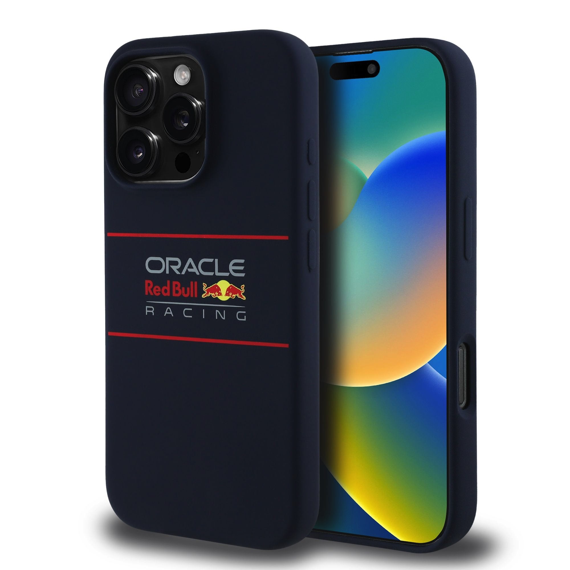 Red Bull MagSafe silikonový kryt na iPhone – Horizontal Logo - pohled 15