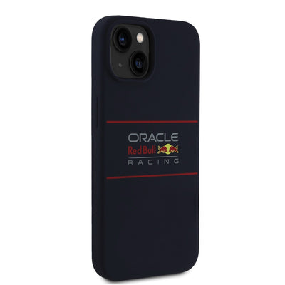 Red Bull MagSafe silikonový kryt na iPhone – Horizontal Logo - pohled 3