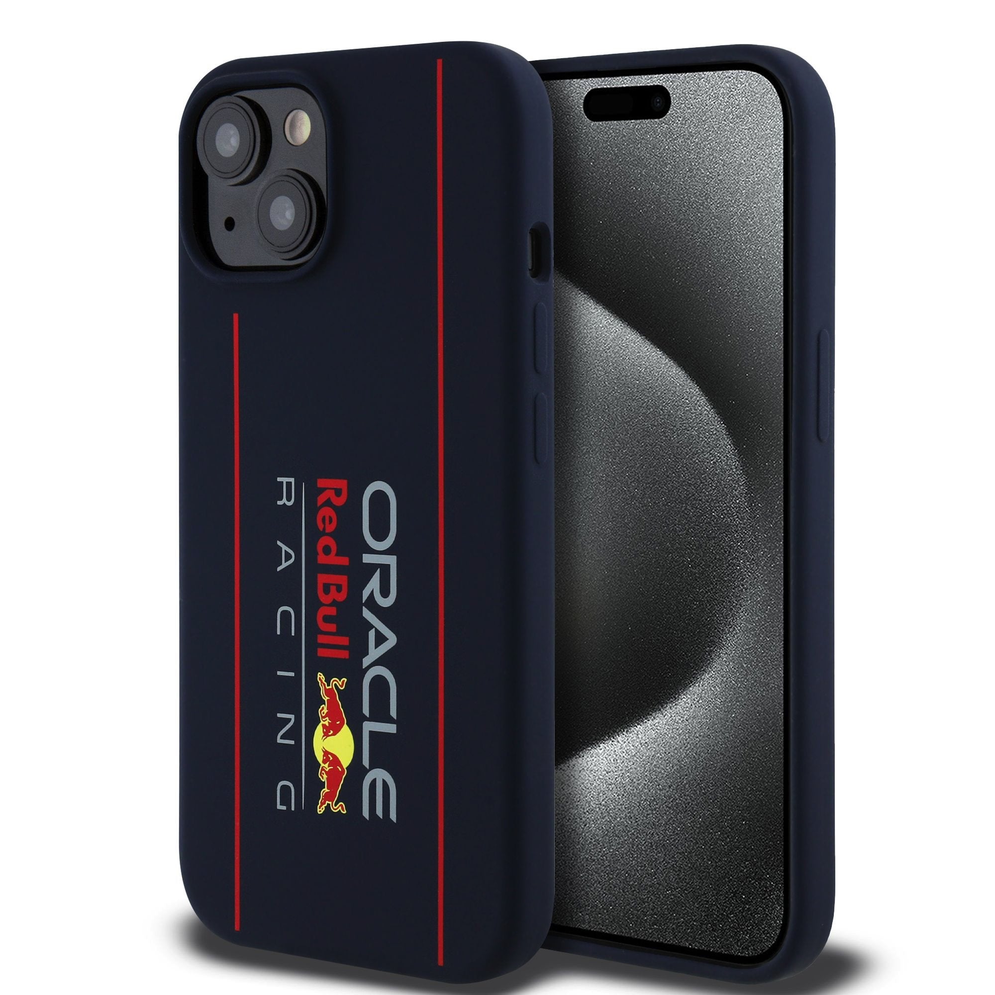 Red Bull MagSafe silikonový kryt na iPhone – Vertical Logo - pohled 6