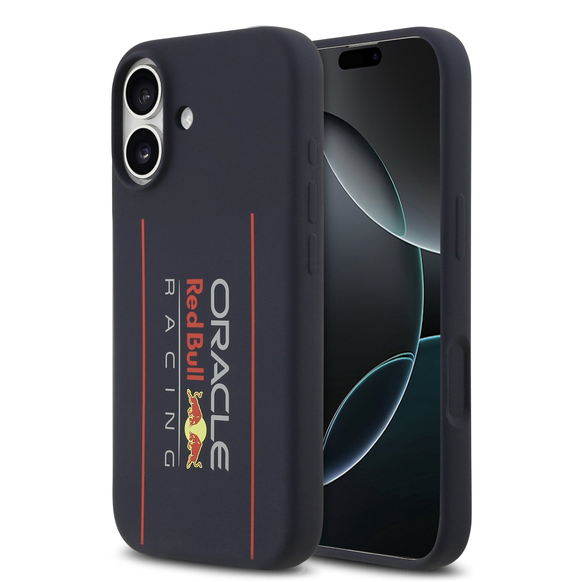 Red Bull MagSafe silikonový kryt na iPhone – Vertical Logo - pohled 8