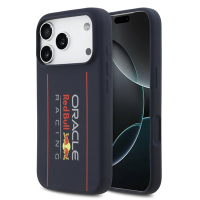 Red Bull MagSafe silikonový kryt na iPhone – Vertical Logo - pohled 9
