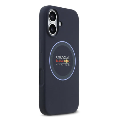 Red Bull MagSafe silikonový kryt na iPhone – Blue Ring