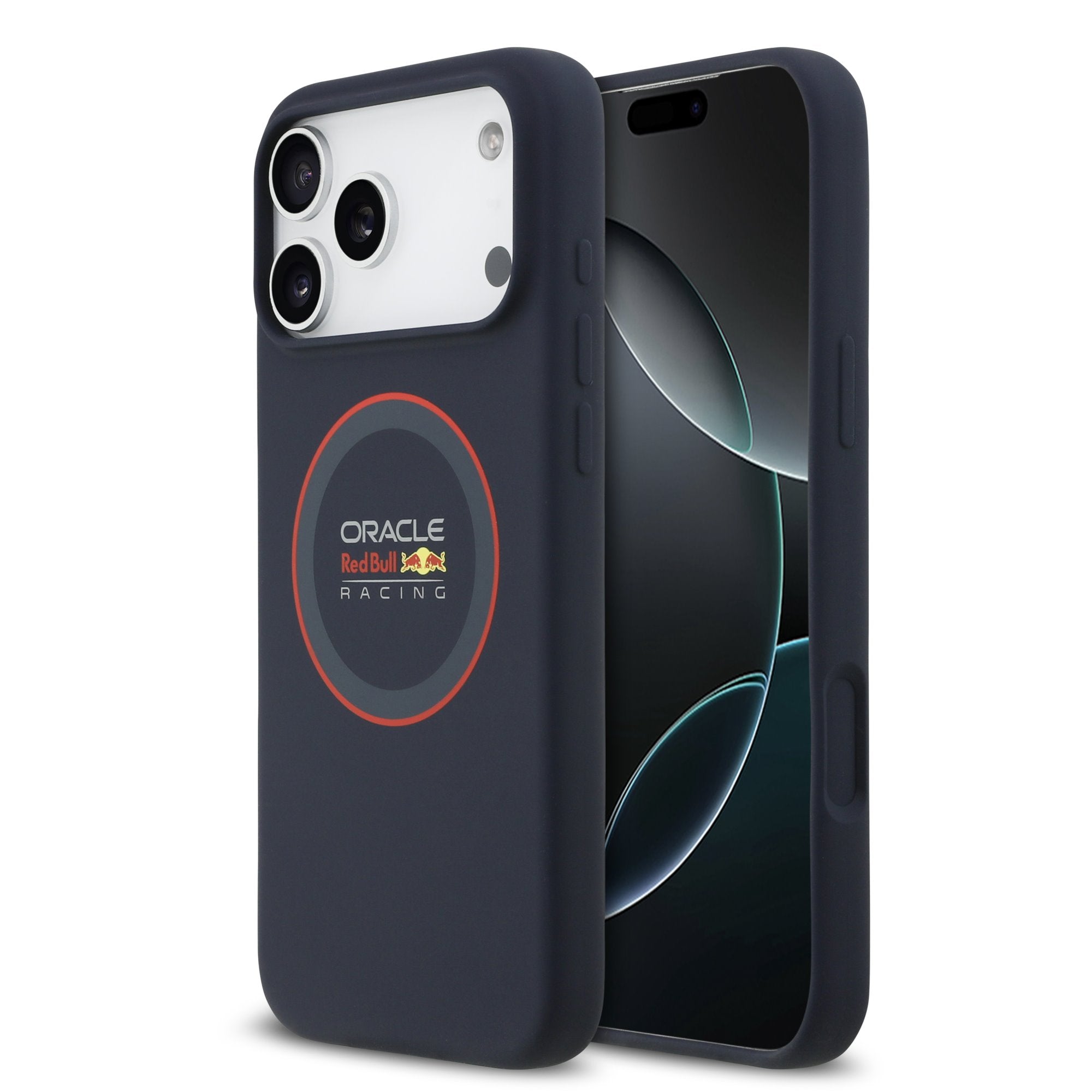 Red Bull MagSafe silikovaný kryt na iPhone – Red Ring