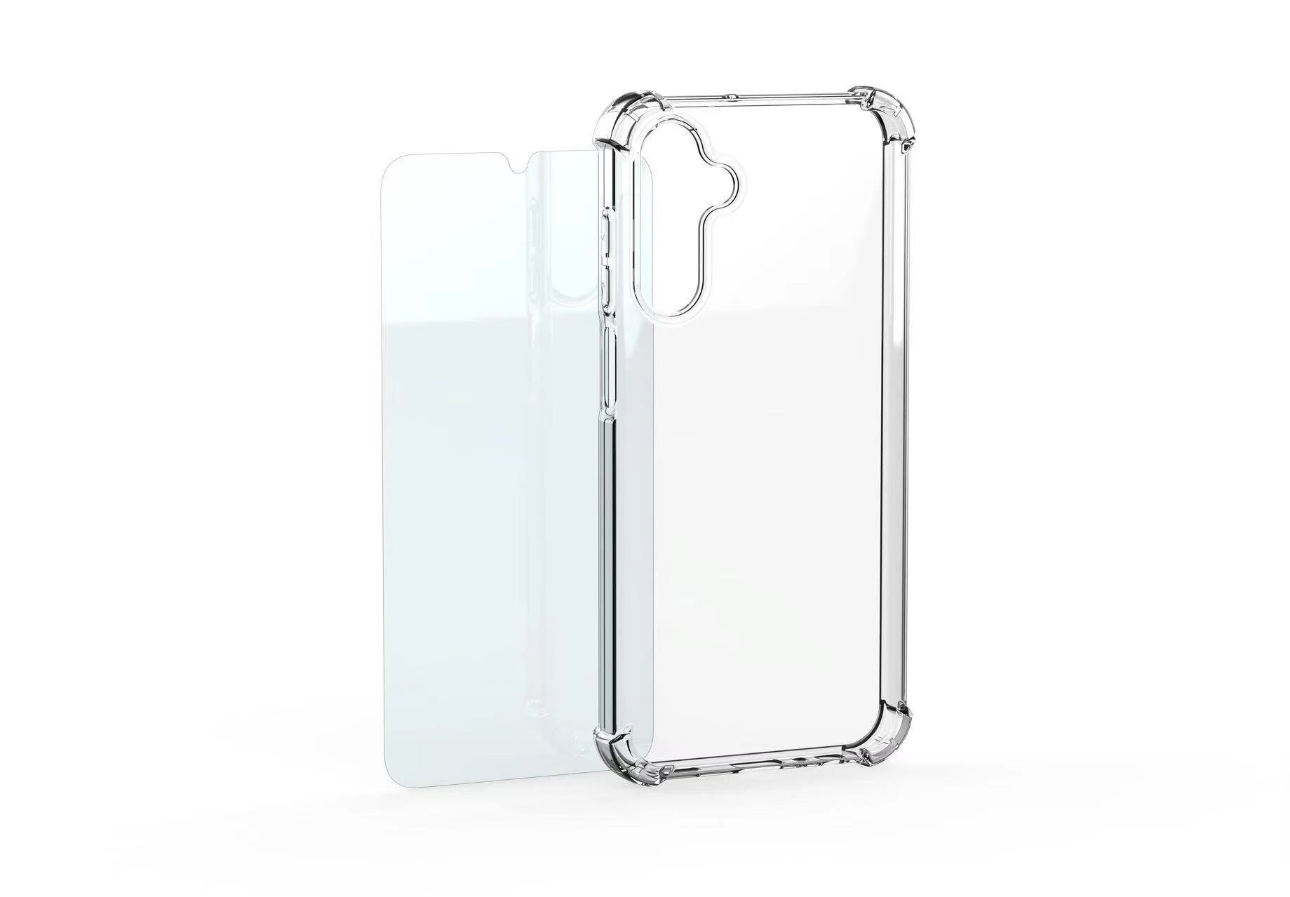 Samsung by Mobeen Clear + Tvrzené Sklo - pohled 8