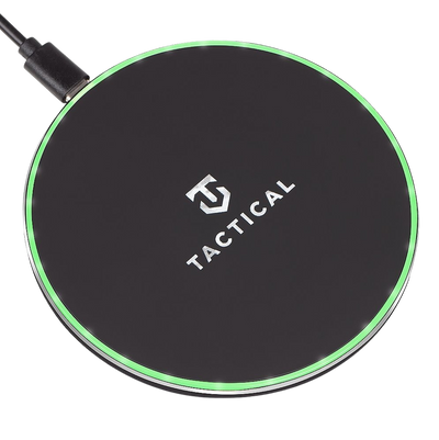 Tactical Base Plug Wireless. Prémiová rychlostní nabíječka pro iPhone,AirPods. Podsvícená