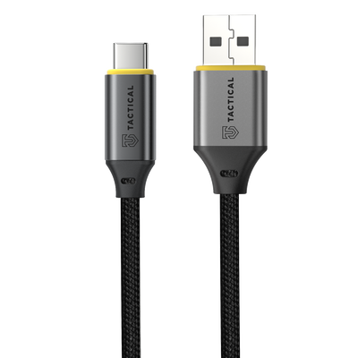 Tactical Fast Rope Aramid 2.0 Cable USB-A na USB-C 100W - pohled 3