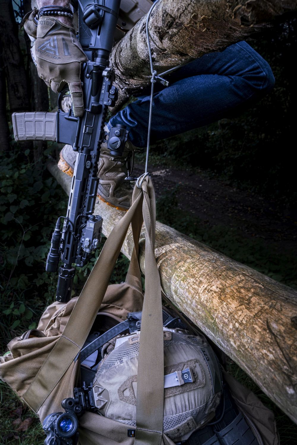 Tactical Fast Rope Aramid Cable USB-A/USB-C