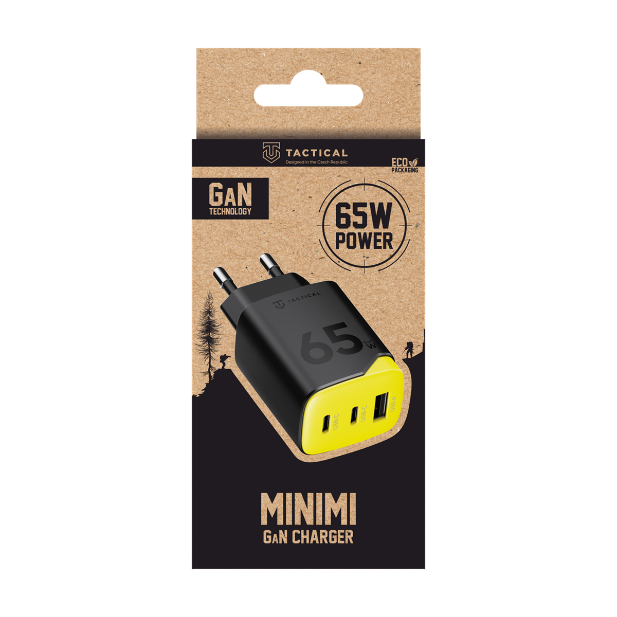 Tactical Minimi GaN 65W AAC - pohled 5