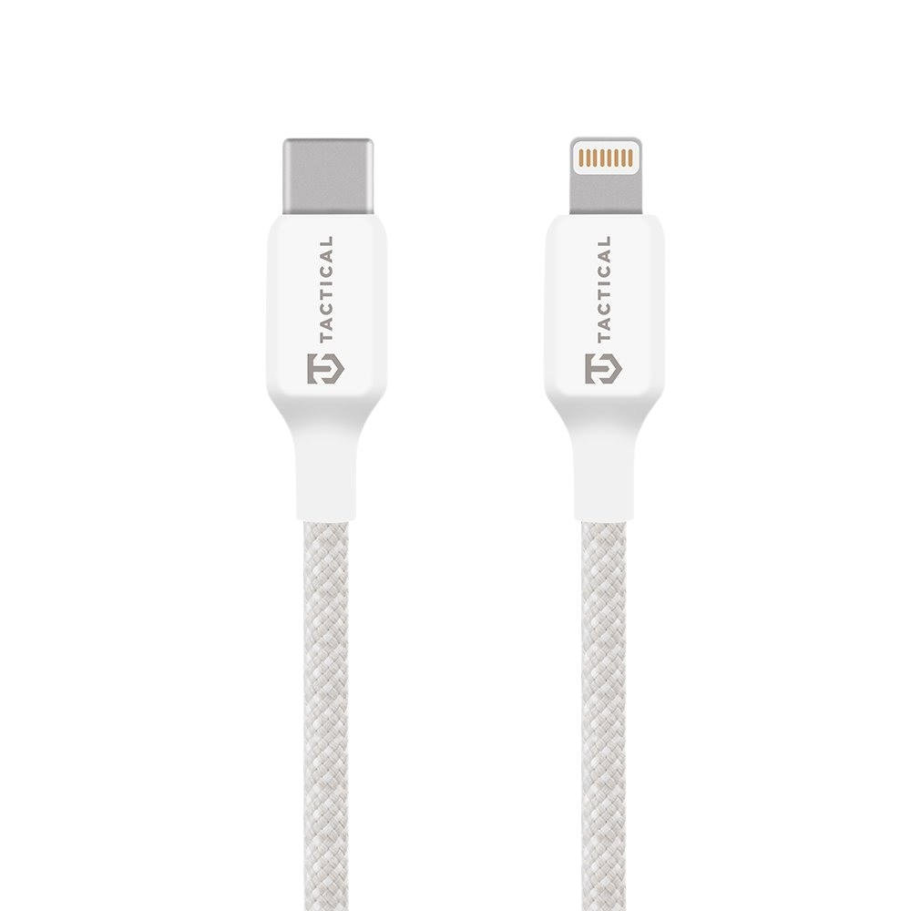 Tactical USB-C na Lightning 60W opletený kabel Stitch Thread - pohled 1